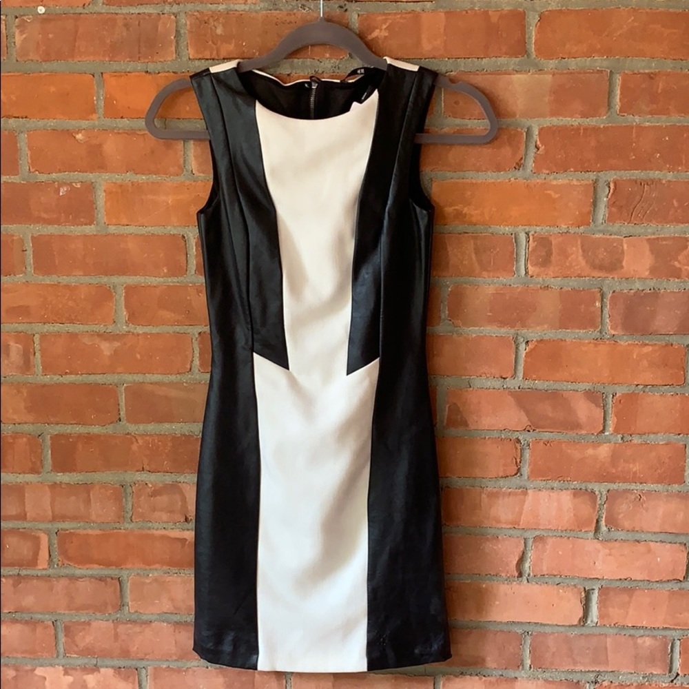 *NWT* Faux Leather H&M Dress